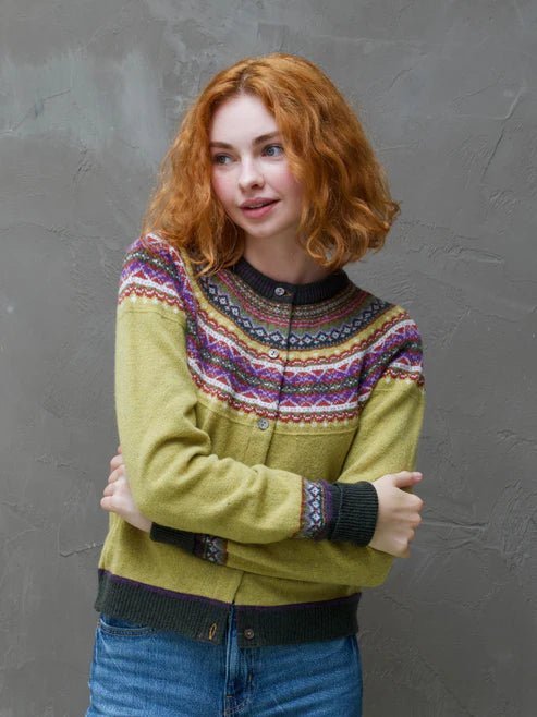 picture of Eribe Alpine Short Cardigan - Findhorn - Number Two - womens - fashion - clothing - Eribe 1