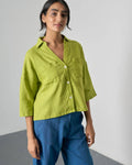 picture of Bibico Ava Blouse - Citronelle - Number Two - womens - fashion - clothing - Bibico 1