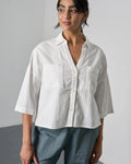 picture of Bibico Ava Blouse - White Stripes - Number Two - womens - fashion - clothing - Bibico 1