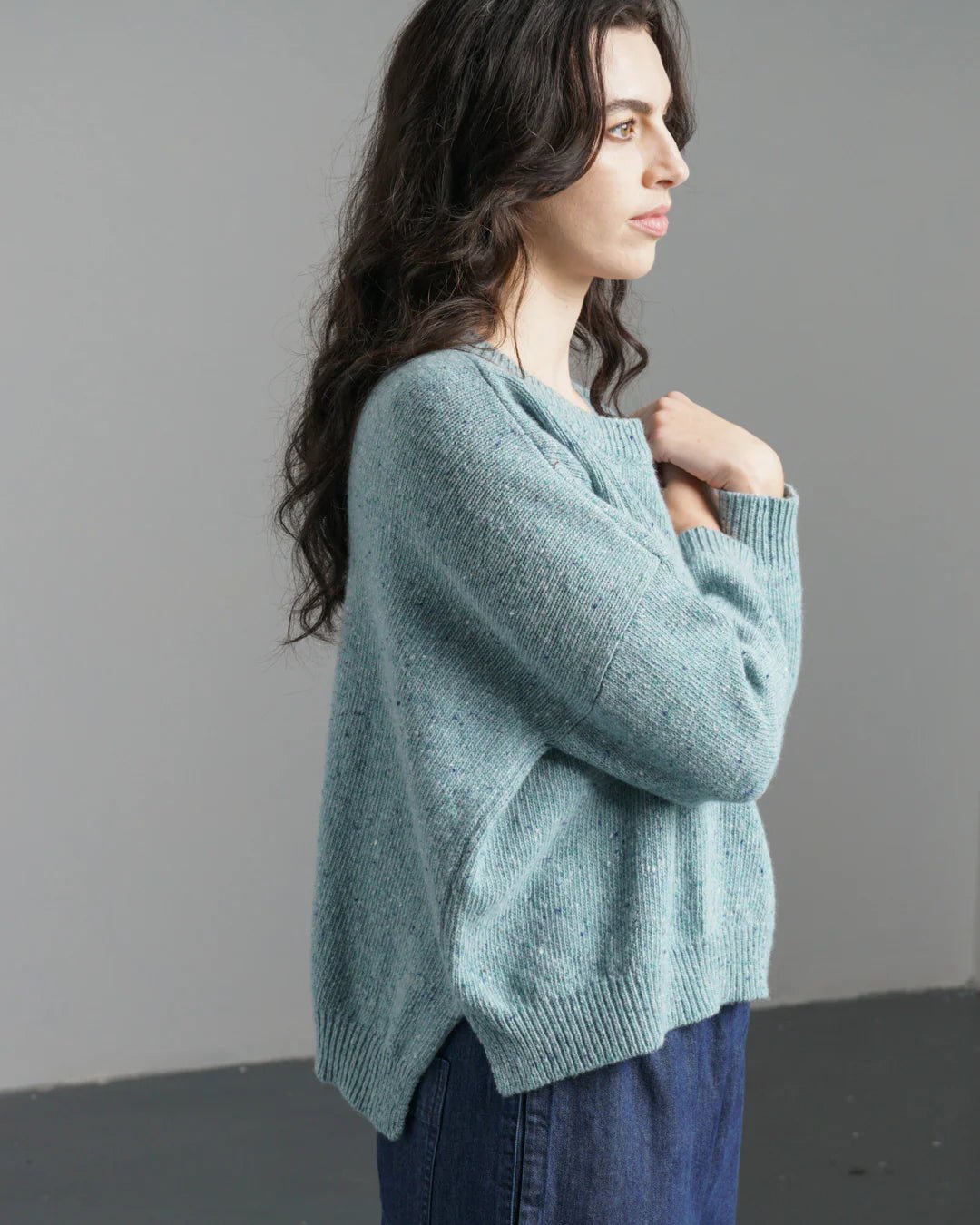 picture of Bibico Layla Boxy Fit Jumper - Moy - Number Two - womens - fashion - clothing - Bibico 5