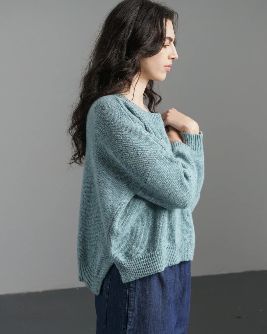 picture of Bibico Layla Boxy Fit Jumper - Moy - Number Two - womens - fashion - clothing - Bibico 2