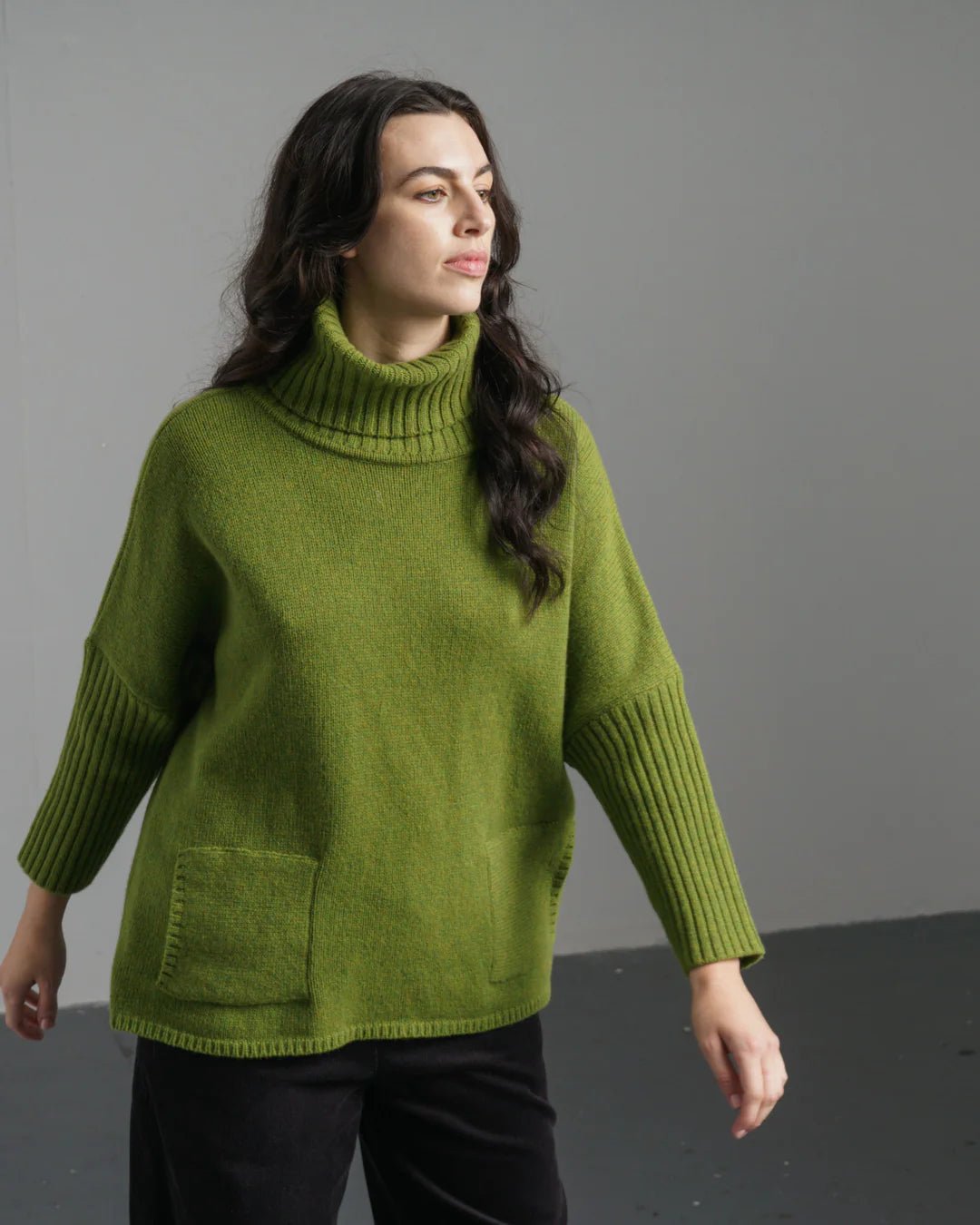 picture of Bibico Adela Jumper - Moss - Number Two - womens - fashion - clothing - Bibico 3