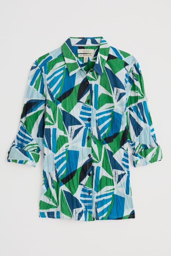 Seasalt Larissa Shirt Organic Cotton Spinnaker Sails Hedgerow