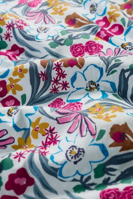 picture of Seasalt Sky Beyond Dress Garden Flowers Chalk - Number Two - womens - fashion - clothing - Seasalt 5