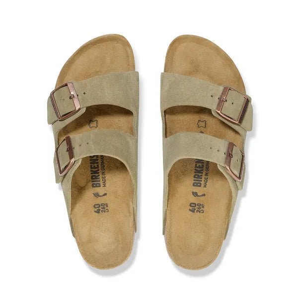 picture of Birkenstock Arizona Suede Leather Taupe - Number Two - womens - fashion - Footwear - Birkenstock 6