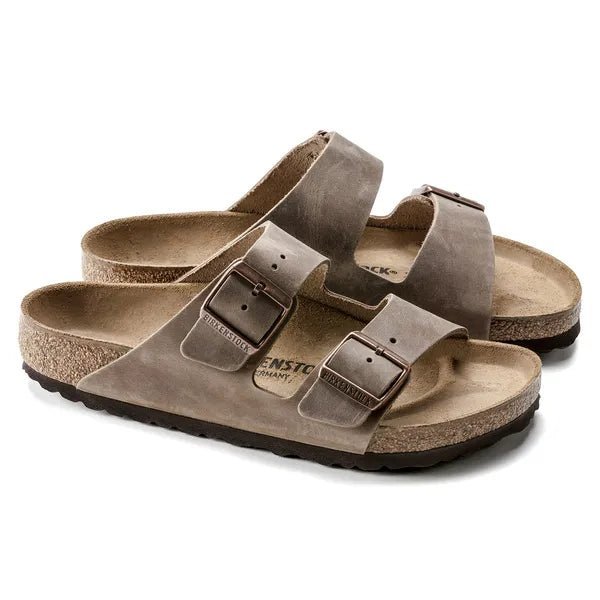 picture of Birkenstock Arizona Natural Oiled Leather Tabacco - Number Two - womens - fashion - ethical - Footwear - Birkens