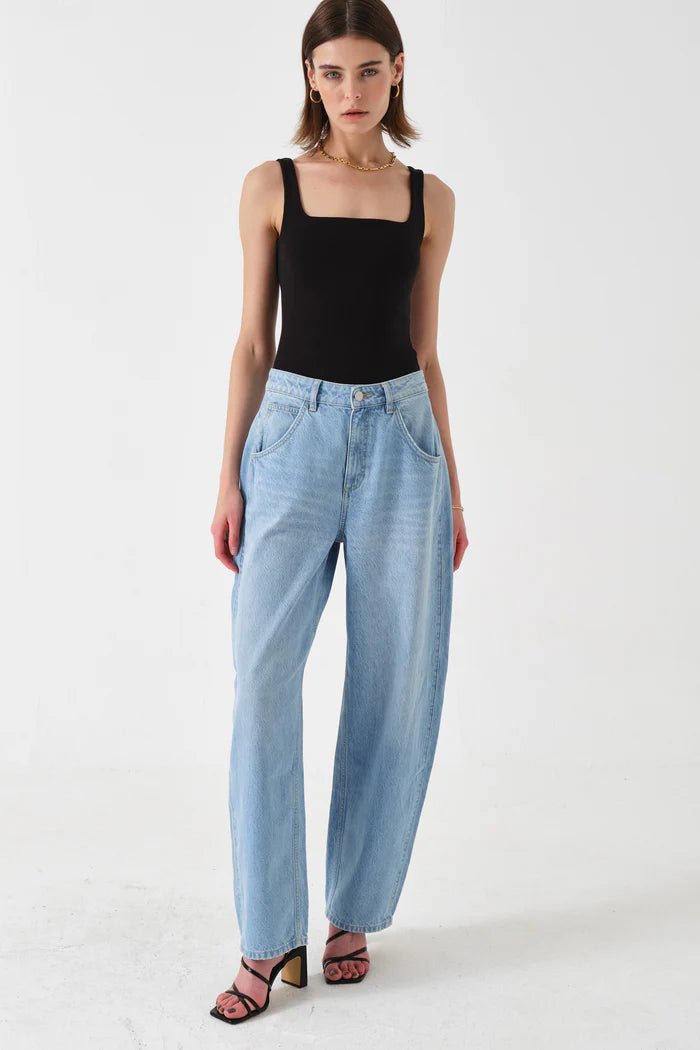 picture of Seventy + Mochi Bo Jean - Sunbleached Denim - Number Two - womens - fashion - clothing - Seventy + Mochi 4
