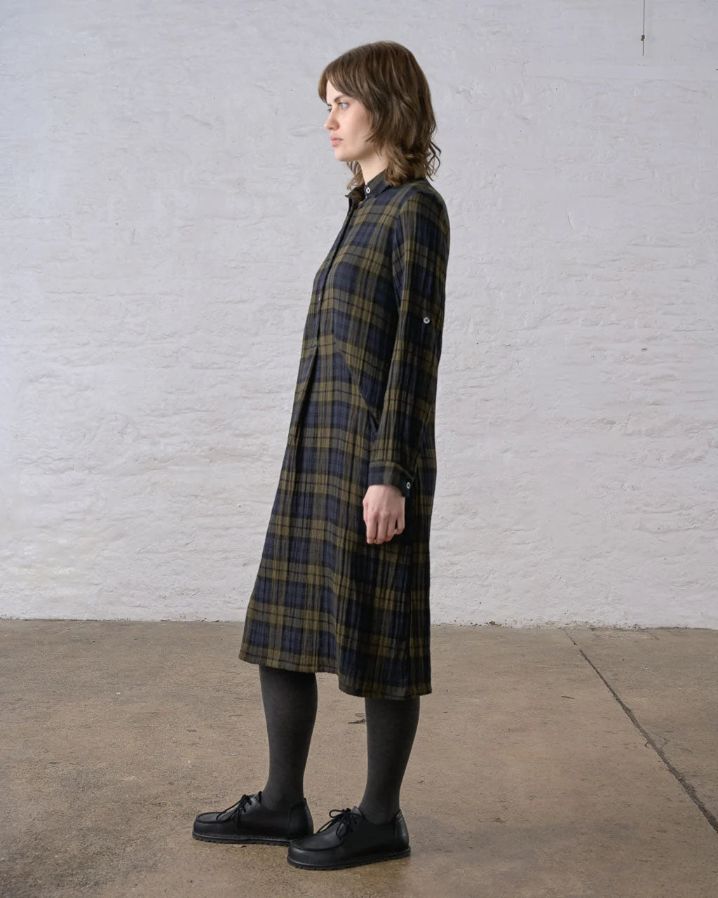 Bibico Alexa Shirt Dress - Big Check