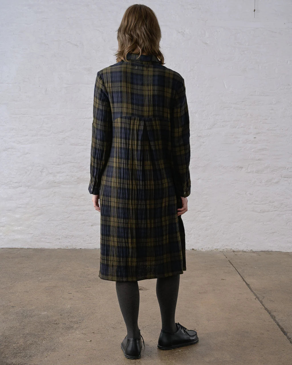 Bibico Alexa Shirt Dress - Big Check