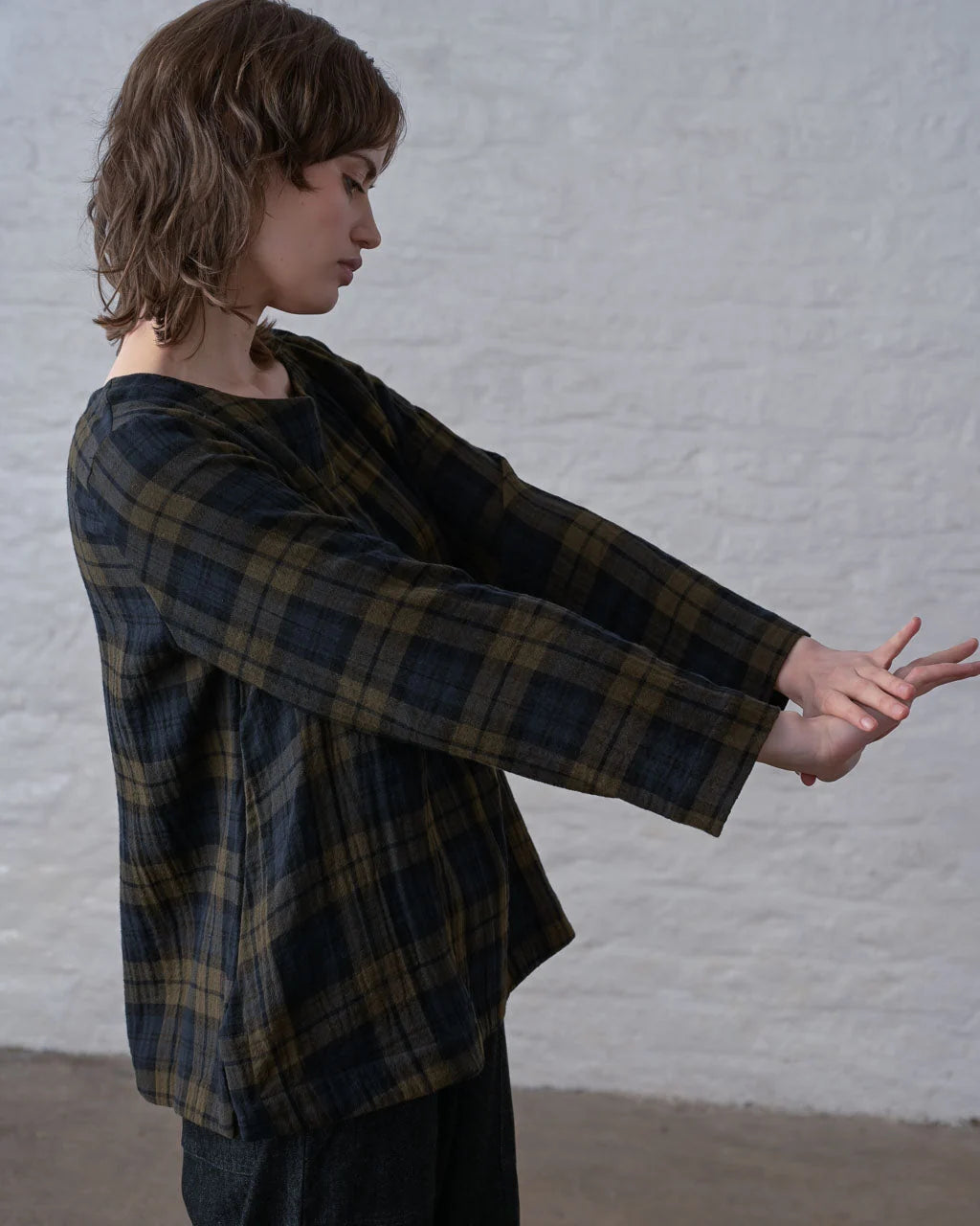 Bibico Liz Blouse - Big Check