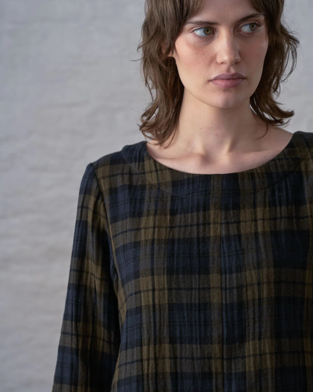 Bibico Liz Blouse - Big Check