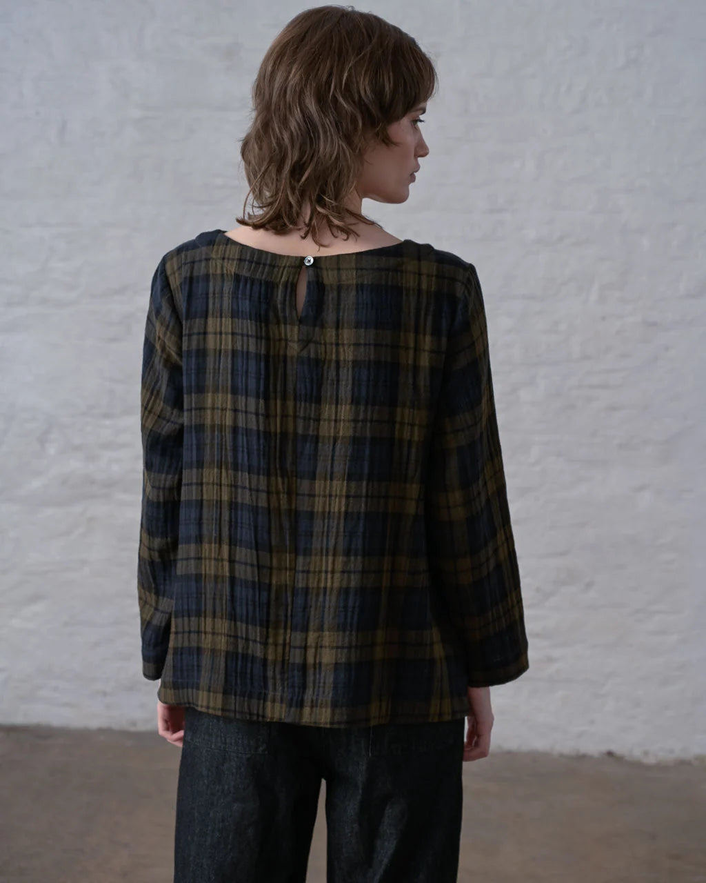 Bibico Liz Blouse - Big Check