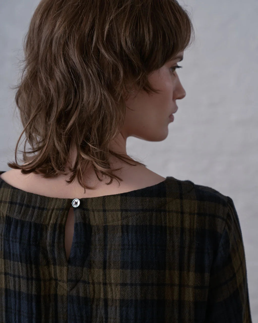 Bibico Liz Blouse - Big Check