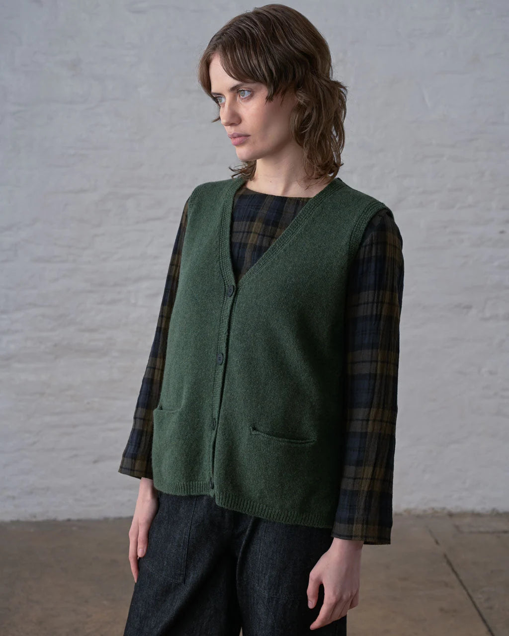 Bibico Freya Vest - Rosemary
