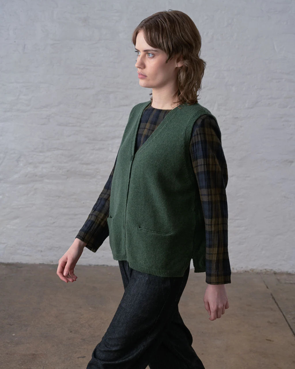 Bibico Liz Blouse - Big Check