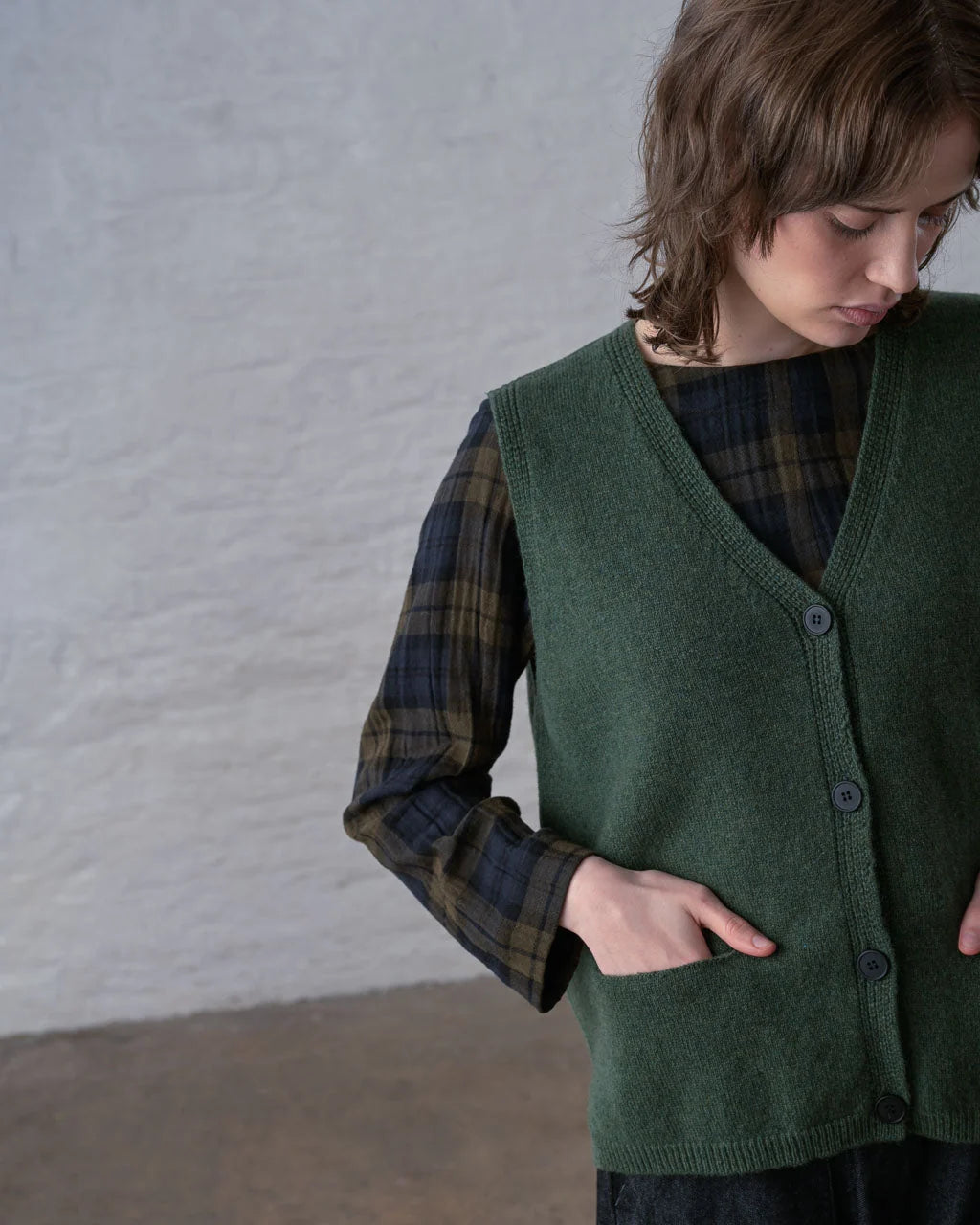 Bibico Freya Vest - Rosemary