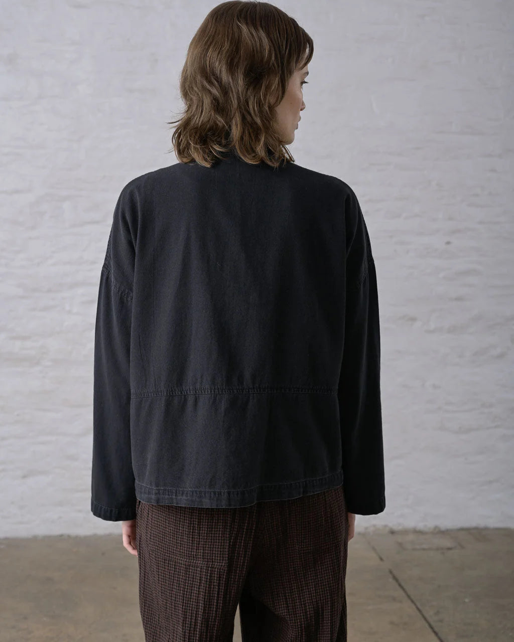 Bibico Anya Blouse - Black Denim