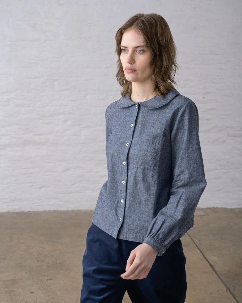 Bibico Jolene Casual Shirt - Chambray