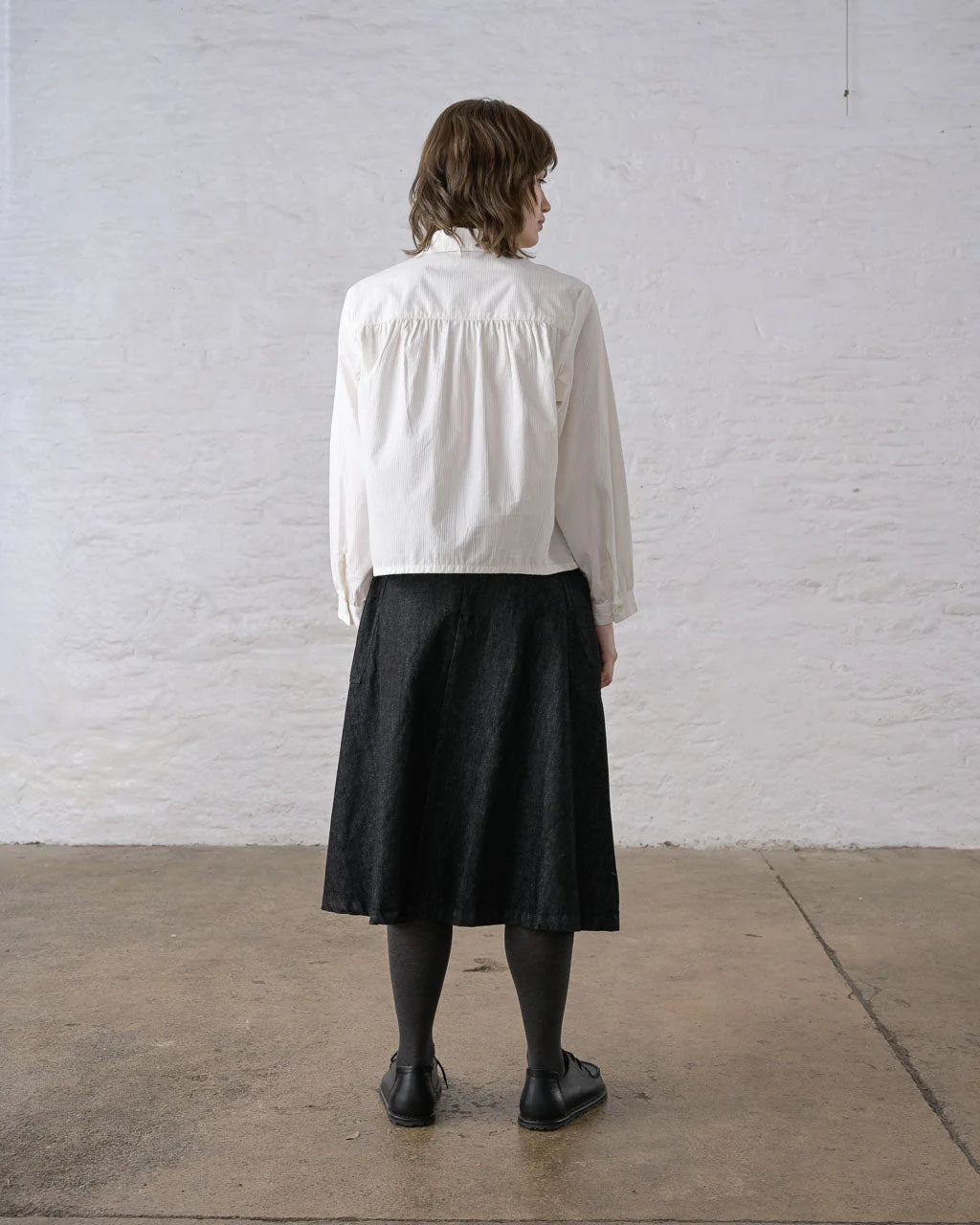 Bibico Elsie Skirt - Black Denim