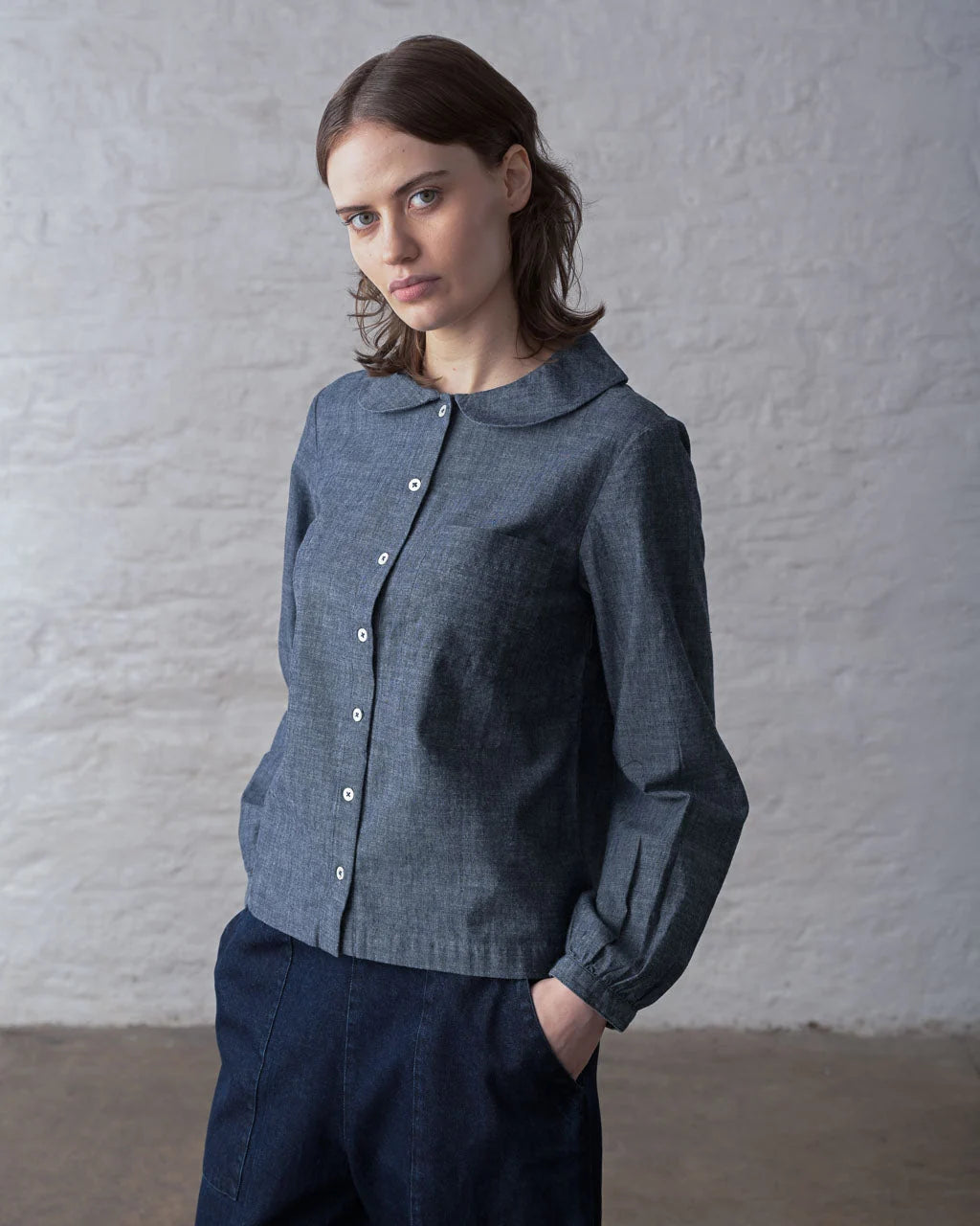 Bibico Jolene Casual Shirt - Chambray