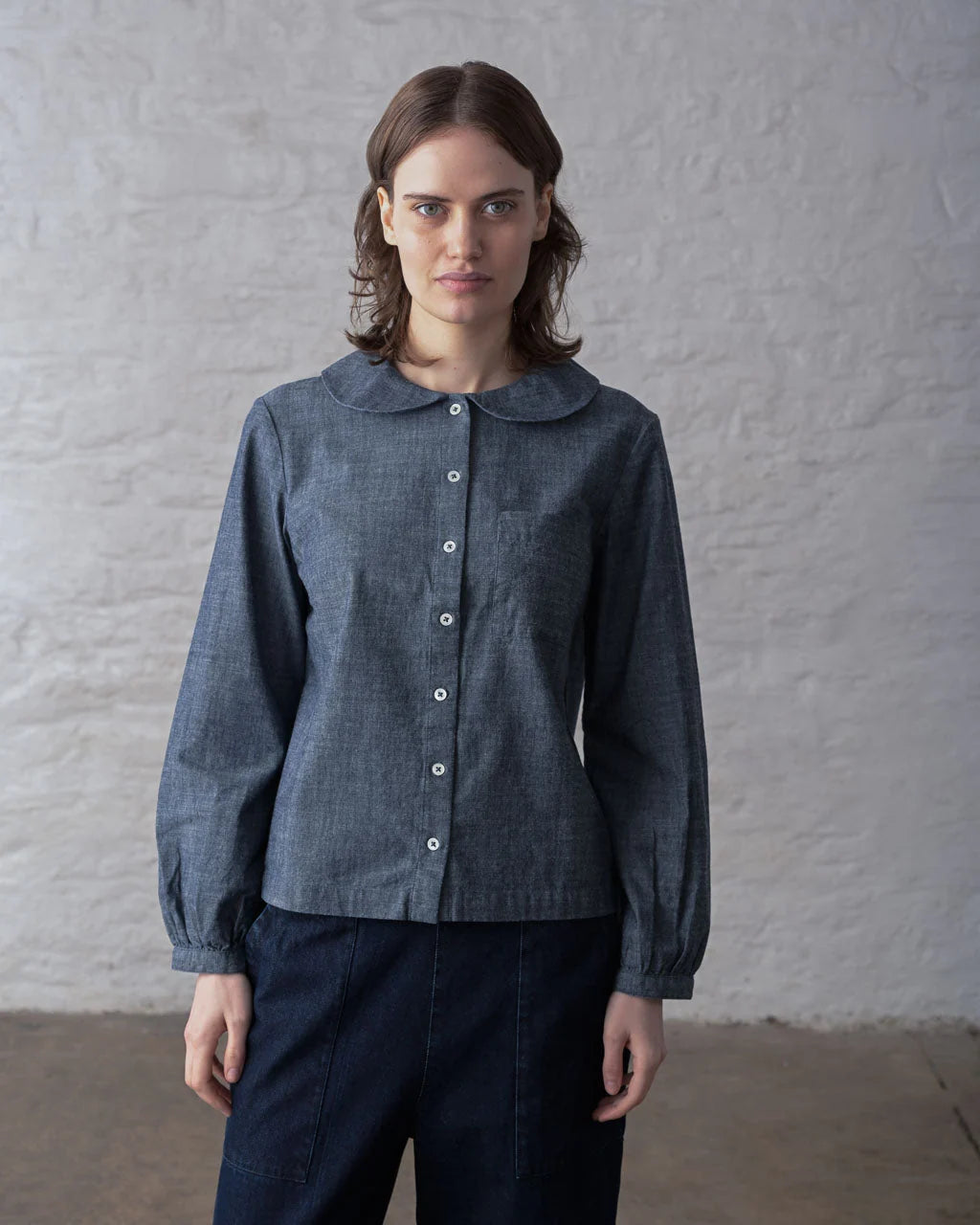 Bibico Jolene Casual Shirt - Chambray
