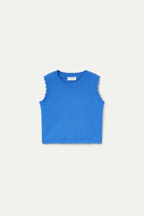 picture of Compania Fantastica 10303 Knit Tank - Bamboo Blue - Number Two - womens - fashion - clothing - Compania Fantastica 2
