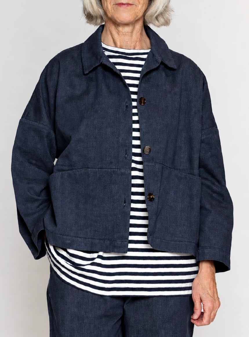 Muse Wear Visti Jacket - Dark Denim
