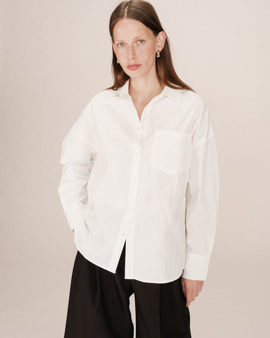 picture of Grace & Mila Sira Blouse - Ecru - Number Two - womens - fashion - ethical - clothing - Grace & Mila
