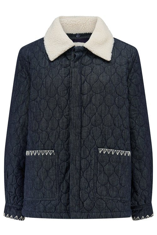 picture of Seventy + Mochi Quilted Frida Jacket - Nightfall - Number Two - womens - fashion - clothing - Seventy + Mochi 2