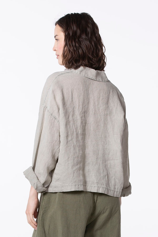 Ischiko 505 Hemp Blouse Garden