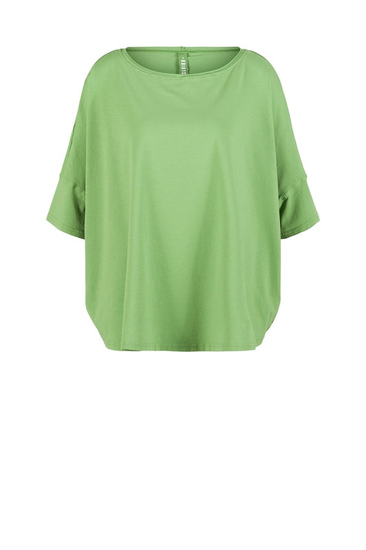 Ischiko 506 Cotton Stretch Jersey Shirt Garden