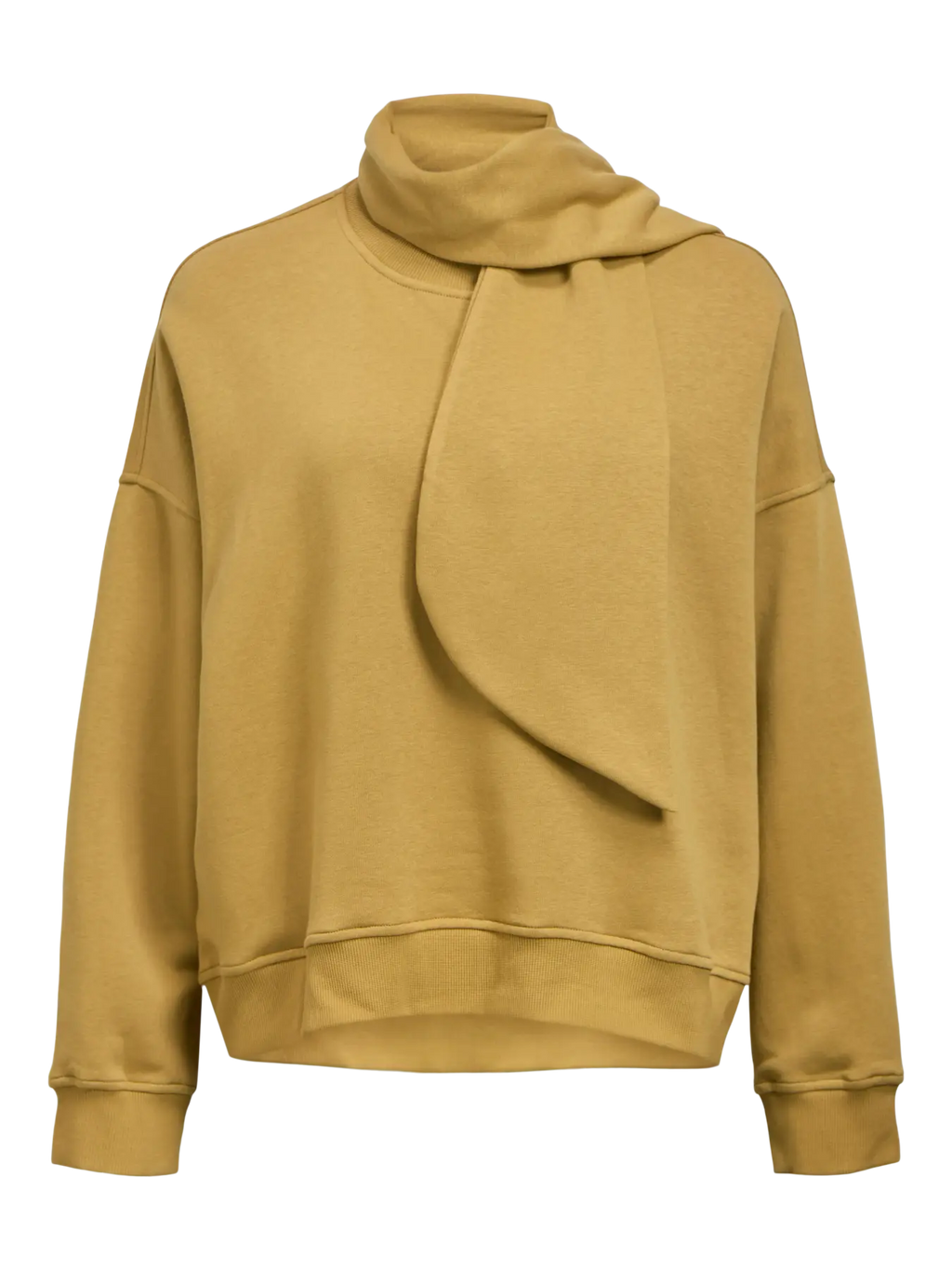 Object Arina Tie Neck Sweatshirt - Fennel Seed
