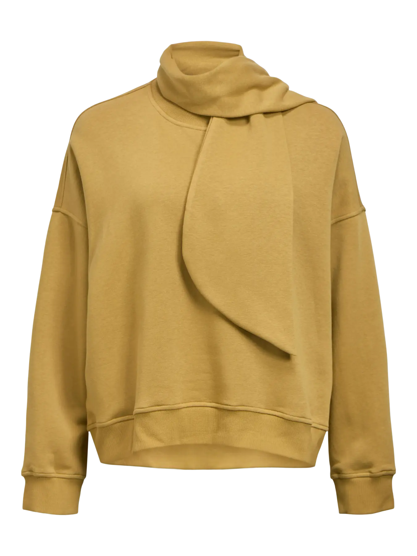Object Arina Tie Neck Sweatshirt - Fennel Seed