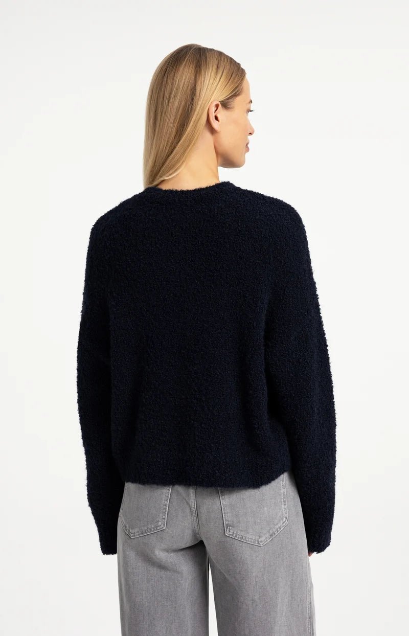 picture of Yaya Knitted Sweater with Artwork - Black Cat - Number Two - womens - fashion - clothing - Yaya 3