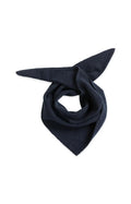 picture of Yaya Knitted Triangle Scarf - Cat Black Melange - Number Two - womens - fashion - accessories - Yaya 1