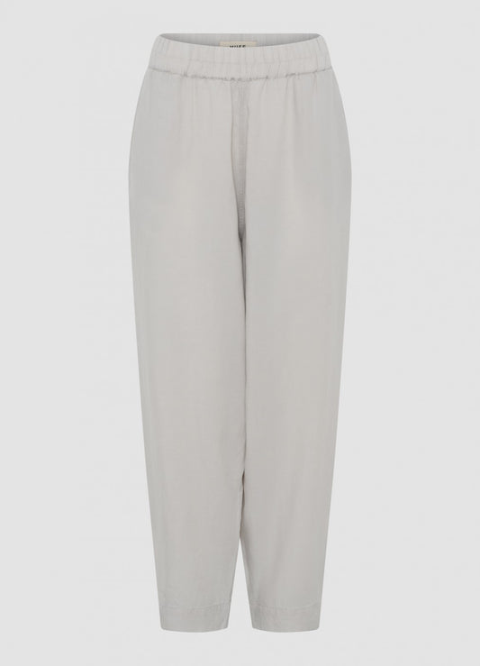 picture of Muse Wear Laura Tencel Linen Pants - Cream - Number Two - womens - fashion - clothing - Muse Wear 1