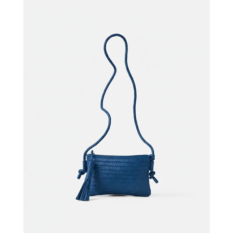 picture of Biba Perkins Crossbody Bag - Blue/Azul - Number Two - womens - fashion - accessories - Biba 1