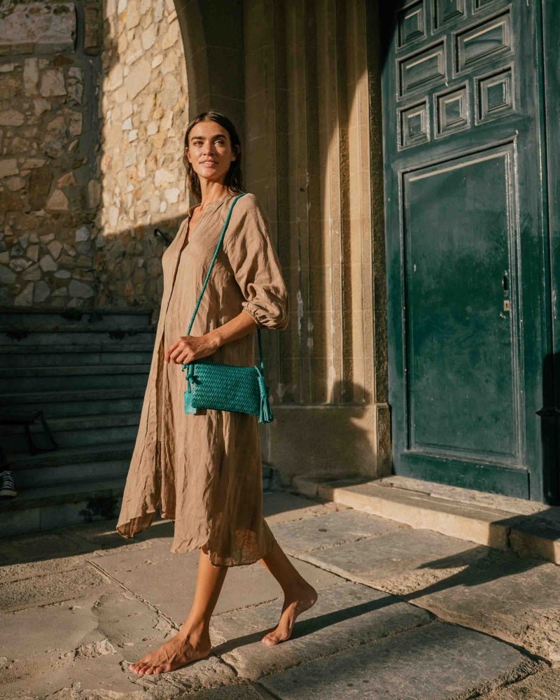 picture of Biba Perkins Crossbody Bag - Green/Verde - Number Two - womens - fashion - accessories - Biba 4
