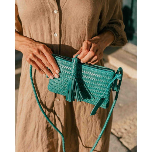 picture of Biba Perkins Crossbody Bag - Green/Verde - Number Two - womens - fashion - accessories - Biba 2
