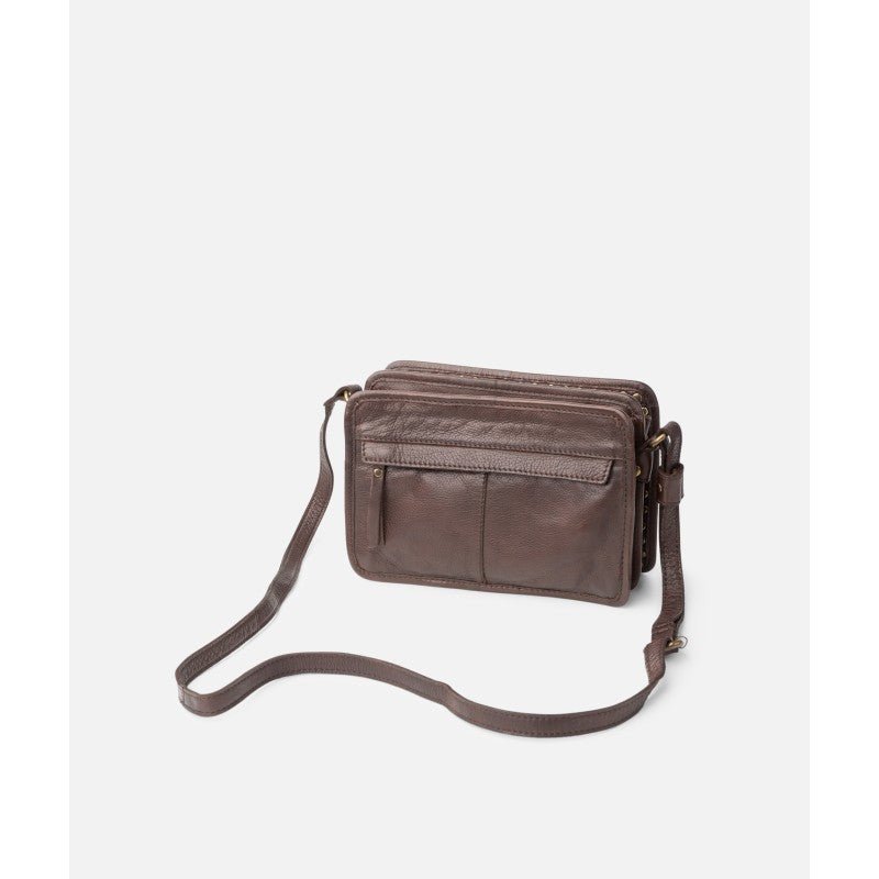 picture of Biba Rockwall Cross Bag - Dark Brown - Number Two - womens - fashion - accessories - Biba 4