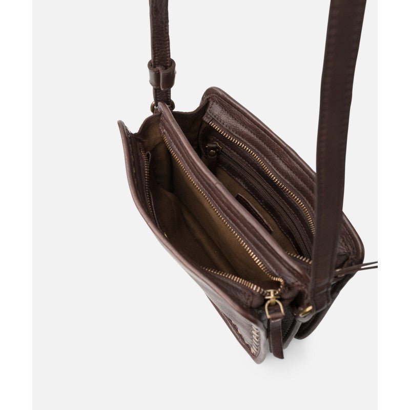 picture of Biba Rockwall Cross Bag - Dark Brown - Number Two - womens - fashion - accessories - Biba 3