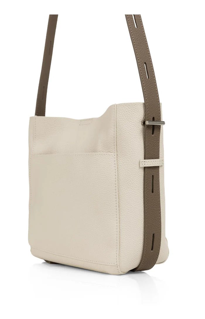 picture of Yaya Leather Shoulder Bag Detachable Pouch - Kit Beige - Number Two - womens - fashion - accessories - Yaya 2
