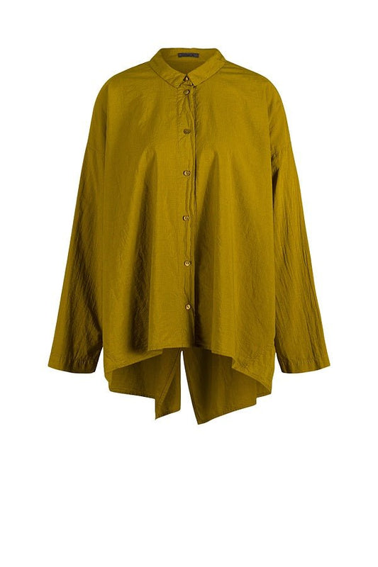 picture of Oska 630 Cotton Blouse - Nugget/Yellow - Number Two - womens - fashion - clothing - Oska 1