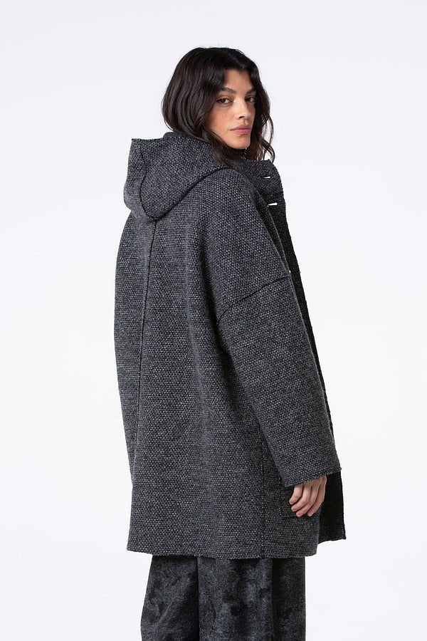 picture of Oska 507 Coat - Black Salt & Pepper - Number Two - womens - fashion - clothing - Oska 3