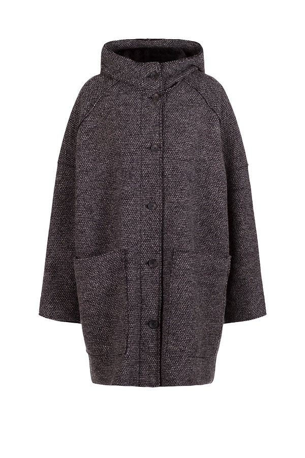 picture of Oska 507 Coat - Black Salt & Pepper - Number Two - womens - fashion - clothing - Oska 1