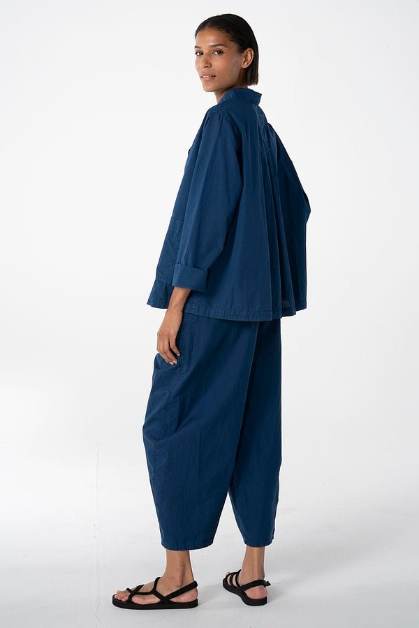 picture of Oska 646 Trousers Cotton - Denim Stripe - Number Two - womens - fashion - clothing - Oska 2