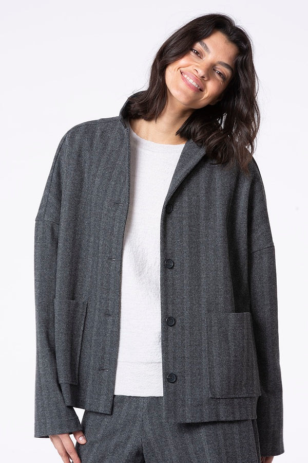 picture of Oska 519 Jacket - Mouse Twill - Number Two - womens - fashion - clothing - Oska 2