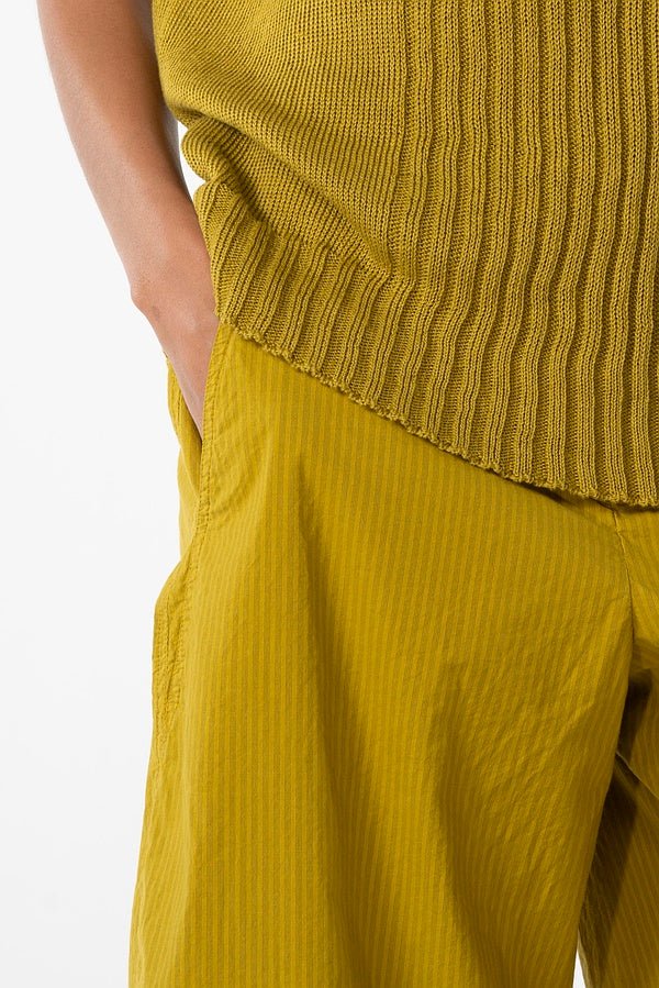 picture of Oska 639 Trousers Cotton - Nugget/Yellow Stripe - Number Two - womens - fashion - clothing - Oska 3