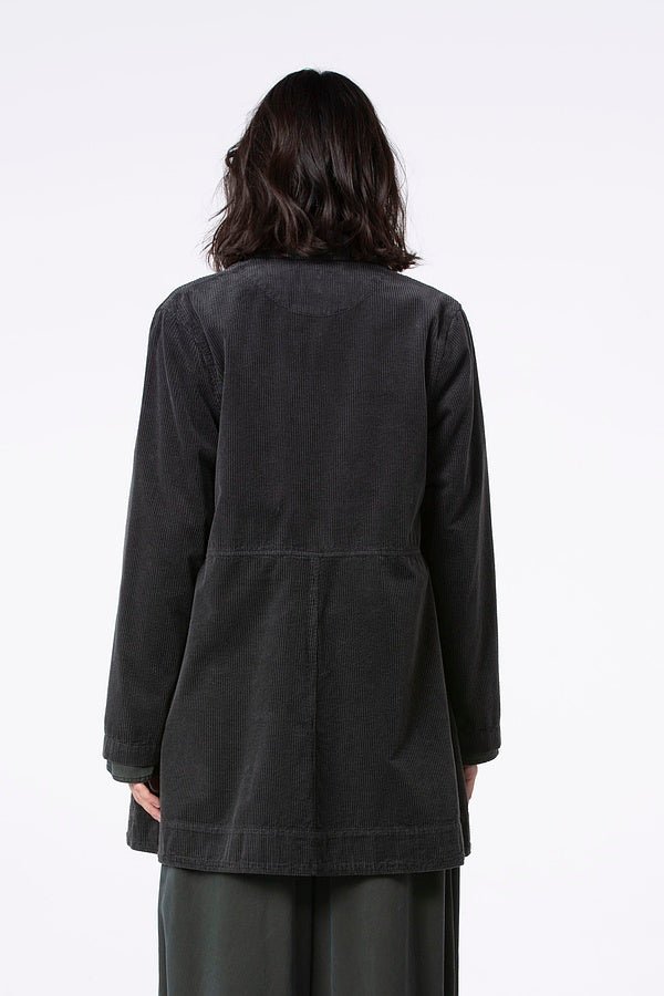 picture of Oska 513 Jacket Cord - Navy - Number Two - womens - fashion - ethical - clothing - Oska