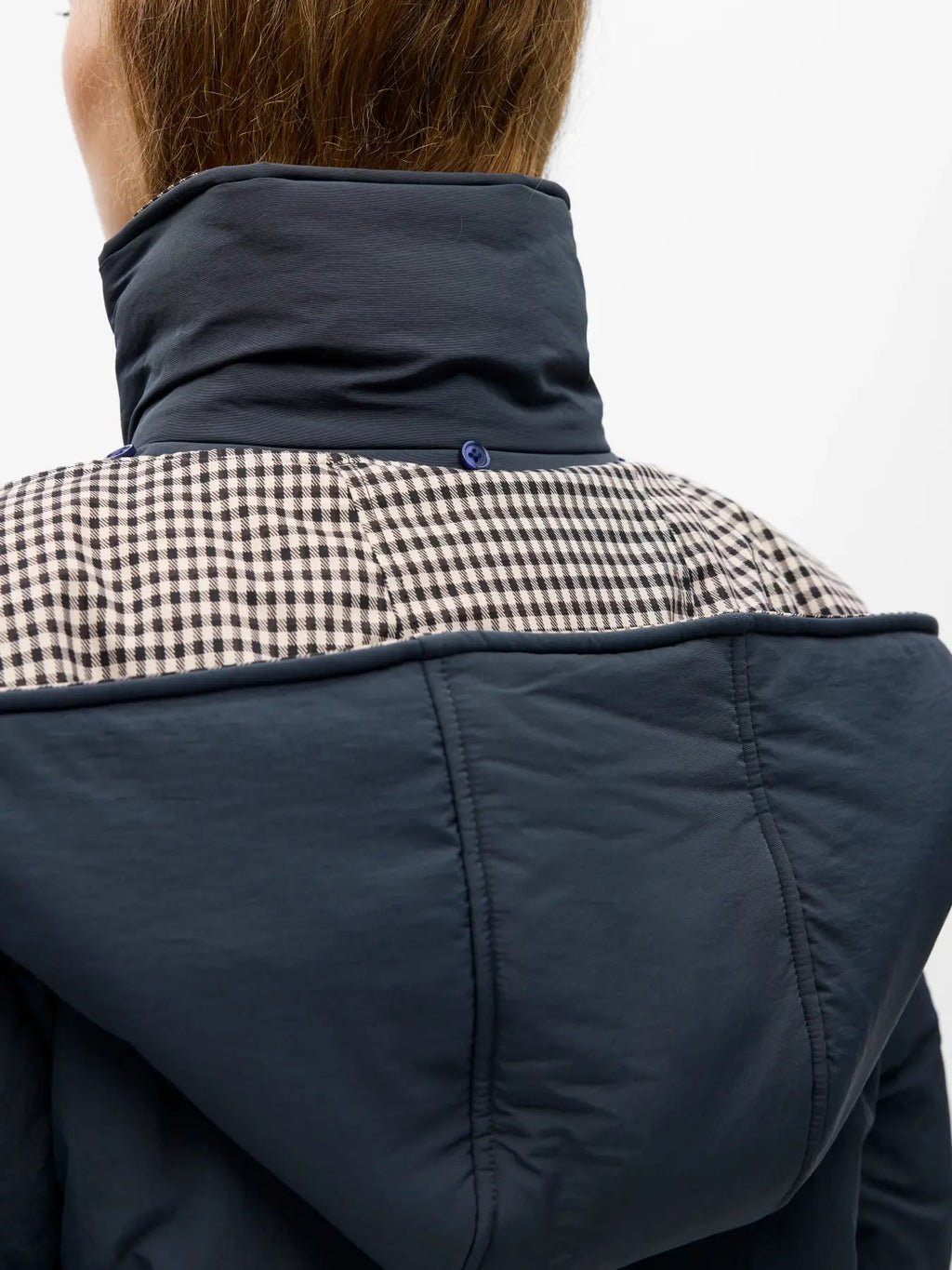 picture of Object TIMA Short Reversible Jacket - Raven/Macademia - Number Two - womens - fashion - clothing - Object 2